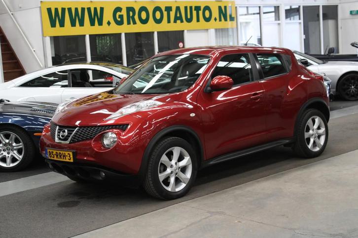 Nissan Juke 1.6 Acenta Automaat Airco, Cruise Control, Trekh, Auto's, Nissan, Bedrijf, Te koop, Juke, ABS, Airbags, Airconditioning