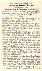 Bertens Norbertus Joannes 1909 Tilburg 1957, Ophalen of Verzenden