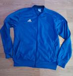 Adidas trainingsjack blauw - Maat L, Ophalen of Verzenden, Zo goed als nieuw, Adidas, Maat 48/50 (M)