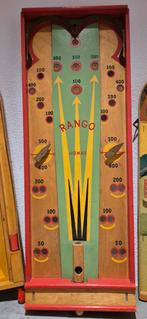 Oud HOMAS RANGO knikkerbord  zie foto's, Ophalen of Verzenden