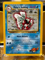 Misty's Seaking (GH 55) Gym Heroes, Hobby en Vrije tijd, Verzamelkaartspellen | Pokémon, Ophalen of Verzenden, Zo goed als nieuw