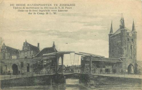 (701-016-007) Zierikzee De Beide Havenpoorten, Verzamelen, Ansichtkaarten | Nederland, Zeeland, Verzenden