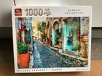 Moeilijke Puzzel schilderachtig straatje Provence 1000 st., Ophalen of Verzenden, 500 t/m 1500 stukjes, Legpuzzel, Zo goed als nieuw