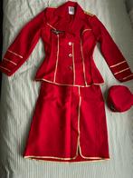 Stewardesspakje Maat S - Compleet met Cap, Ophalen of Verzenden, Nieuw, Meisje