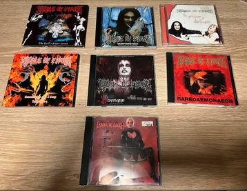 Cradle of Filth bootlegs collectie live rare black metal beschikbaar voor biedingen