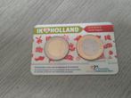 Nederland Holland coincard 2018 tulpen BU, Postzegels en Munten, Munten | Nederland, Ophalen of Verzenden, Koningin Beatrix, Euro's