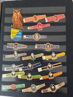 Sigarenbandjes Uiltje etiket en bandjes, Verzamelen, Rookartikelen, Aanstekers en Luciferdoosjes, Ophalen of Verzenden, Zo goed als nieuw