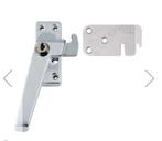 AXA deurhaken, 2 stuks, linksdraaiend, Ophalen, Gebruikt, Rvs, Slot