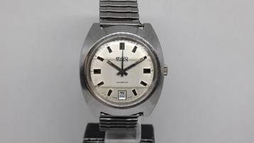 Vintage BWC Swiss Cal. 974 Heren Mechanische Horloge 1970'