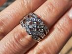 Vanoli - 925 zilveren design ring met witte topaas maat 16,5, Sieraden, Tassen en Uiterlijk, Ringen, Daiva1973@hotmail.com, Vanoli