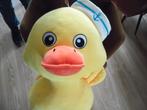 Grote gele knuffel eend van 80 cm groot van Cuddle Crew, Ophalen of Verzenden, Zo goed als nieuw, Overige typen