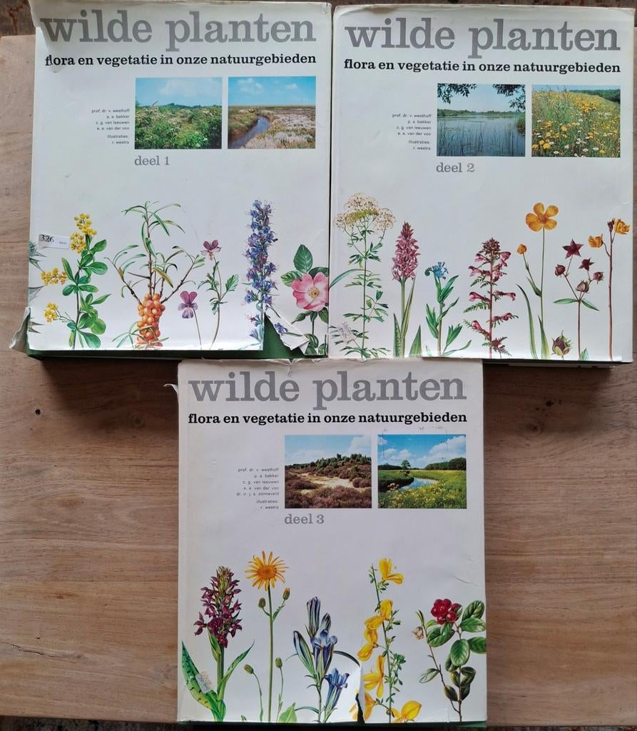 Wilde Planten Flora Natuurgebieden - Complete Set, Ophalen of Verzenden, Gelezen, Bloemen, Planten en Bomen, Onbekend