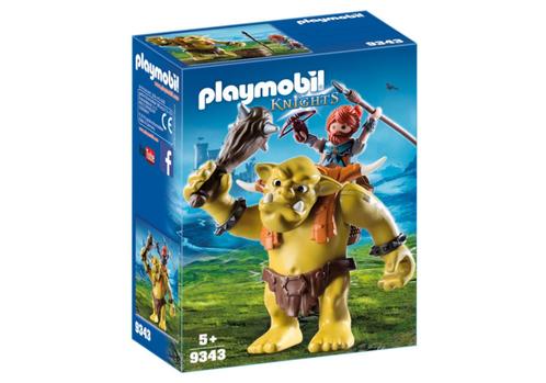 9343 de reuzentrol met de soldatendwerg NIEUW, Kinderen en Baby's, Speelgoed | Playmobil, Nieuw, Complete set, Ophalen of Verzenden