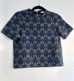 Shirt Revelation xs/s met motief, Blauw, Ophalen of Verzenden, Korte mouw, Revelation