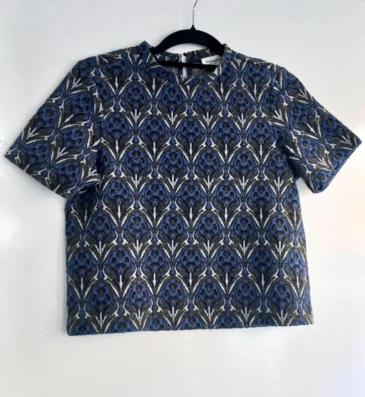 Shirt Revelation xs/s met motief, Kleding | Dames, Tops, Gedragen, Maat 36 (S), Blauw, Korte mouw, Ophalen of Verzenden