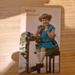 Ansichtkaart Hartelijk Gefeliciteerd, Verzamelen, Poesieplaatjes, Ophalen of Verzenden