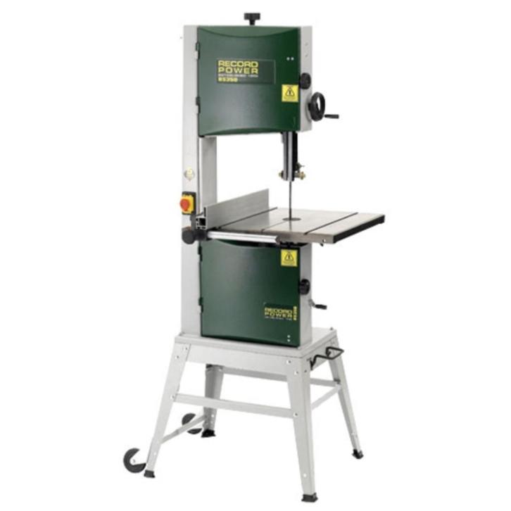 Record Power BS350S Lintzaagmachine, Doe-het-zelf en Verbouw, Gereedschap | Zaagmachines, Zo goed als nieuw, Lintzaag, 1200 watt of meer
