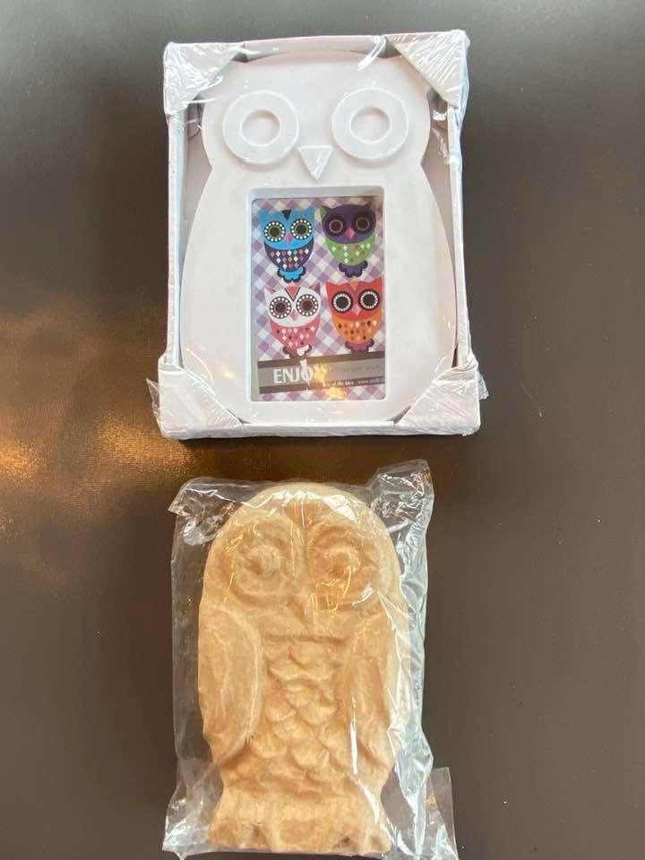 Uilen, 2 stuks, Hobby en Vrije tijd, Knutselen, Nieuw, Materiaal, Ophalen of Verzenden