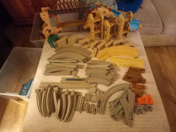 Thomas de Trein Uitgebreide Speelset, Kinderen en Baby's, Speelgoed | Speelgoedvoertuigen, Gebruikt, Ophalen of Verzenden