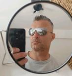Stoere spiegel zonnebril, Ophalen of Verzenden, Zo goed als nieuw