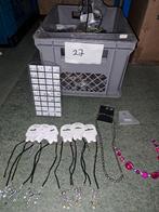 Partij sieraden nr 27. Kettingen, oorbellen, diversen, Ophalen of Verzenden, Nieuw, Overige kleuren, Overige materialen