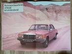 Mercedes 280S/280SE/280SEL brochure uit 1975, Boeken, Ophalen of Verzenden, Zo goed als nieuw, Mercedes