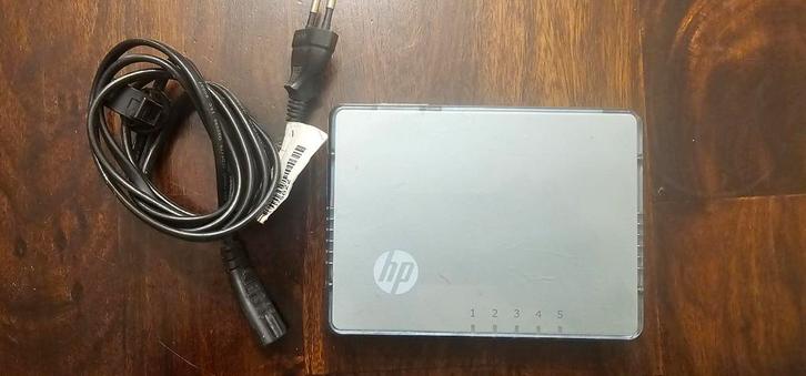 3Com Switch 5 HP - Netwerk Switch, Computers en Software, Harde schijven, Gebruikt, Ophalen of Verzenden