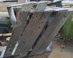 balken dragers 5 stuks en 8 platen ijzere strips van 45cm, Doe-het-zelf en Verbouw, Ophalen, Zo goed als nieuw, Overige typen