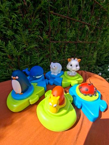 Badpuzzel sophie de giraf beschikbaar voor biedingen