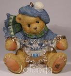 Cherished Teddies: Ornament Bear with Dangling Snow Flakes, Verzamelen, Beren en Cherished Teddies, Beeldje, Ophalen of Verzenden