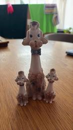 Vintage poedel porselein Japan, Verzamelen, Beelden en Beeldjes, Ophalen of Verzenden, Zo goed als nieuw, Dier