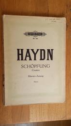 Bladmuziek J. Haydn / Die Schöpfung / Klavier-Auszug, Piano, Gebruikt, Klassiek, Ophalen of Verzenden