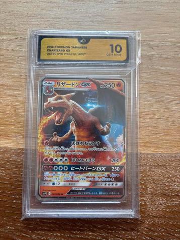 Charizard GX Detective Pikachu #007 - GG / PSA 10 beschikbaar voor biedingen
