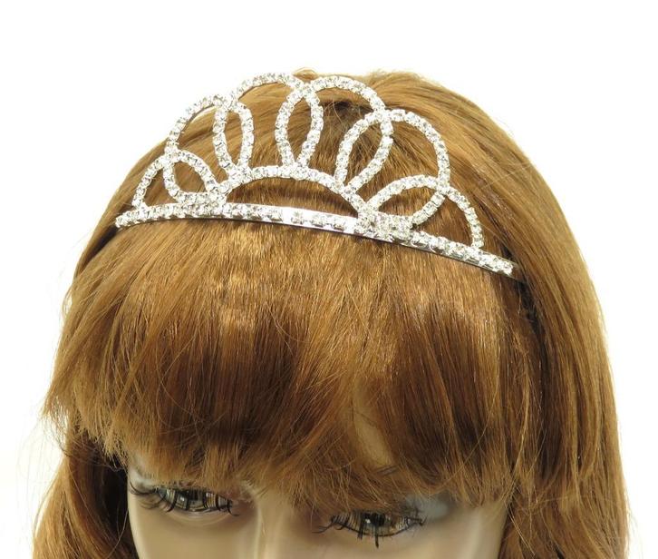 Schitterende strass stenen bruid tiara., Sieraden, Tassen en Uiterlijk, Overige Accessoires, Nieuw, Ophalen of Verzenden