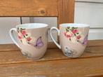 Accessorize home servies mokken bloemen - vlinders, Ophalen of Verzenden