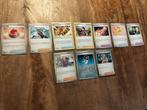 Pokemon trainer kaarten 10 stuks, Ophalen of Verzenden, Zo goed als nieuw, Meerdere kaarten