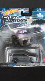 Jeep Grand Cherokee Trackhawk Fast Furious Hotwheels Pol, Verzenden, Nieuw, Auto