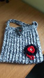 Tasje gebreid met leuke details, Ophalen of Verzenden