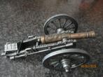 BEWERKT SCHAALMODEL KANON -METAAL- NAPOLEON -1806, Ophalen of Verzenden