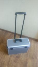 Koffer trolley met wieltjes 44x40x20, Uitschuifbare handgreep, Gebruikt, Hard kunststof, Minder dan 50 cm