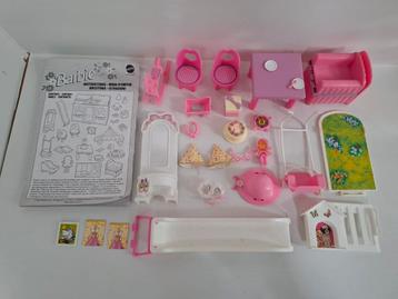 Vintage 1999 Mattel Barbie Kelly Pop Up Playhouse onderdelen beschikbaar voor biedingen