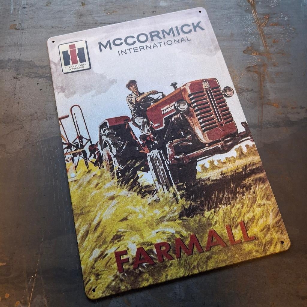 Mccormick International Metalen wandplaat / Wanddecoratie, Ophalen of Verzenden, Nieuw