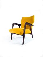 Gerestaureerde wingback fauteuil jaren ‘60, Metaal, 75 tot 100 cm, Ophalen of Verzenden, Zo goed als nieuw