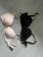 Victoria Secret BH’s met steentjes zwart en roze maat 34DD, Kleding | Dames, Ondergoed en Lingerie, Ophalen of Verzenden, Zwart