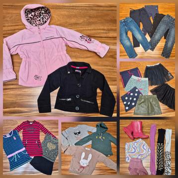 30.00euro: Meisjes herfst/winter kledingpakket, maat 98-104  beschikbaar voor biedingen