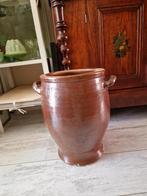 Grote oude Keulse bruine inmaak pot, Ophalen of Verzenden, Zo goed als nieuw, Rond, Minder dan 25 cm