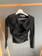 Zwarte Self-Portrait Top - Maat S, Kleding | Dames, Zwart, Ophalen of Verzenden, Zo goed als nieuw, Lange mouw