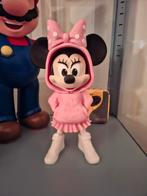 VINTAGE RETRO ZGAN 30CM ADIDAS MINNIE MOUSE KUNSTSTOF BEELD, Ophalen of Verzenden, Mickey Mouse, Zo goed als nieuw, Beeldje of Figuurtje