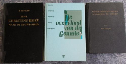 3 boeken van en met John Bunyan samen 10 euro, Boeken, Godsdienst en Theologie, Gelezen, Ophalen of Verzenden