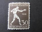 Plaatfout 219 , ongebruikt., Postzegels en Munten, Postzegels | Nederland, Verzenden, T/m 1940, Postfris